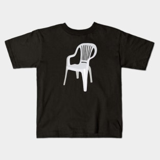 White Chair Kids T-Shirt